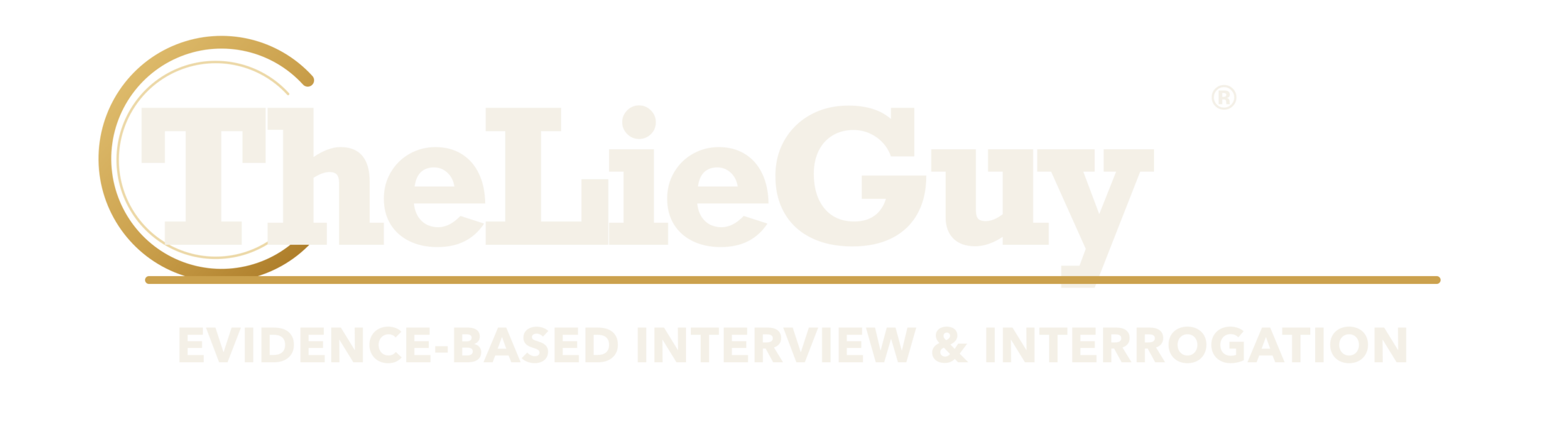 The Lie Guy® — Evidence-Based Interview & Interrogation logo.