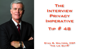 Interview and Interrogation Techniques tip 48