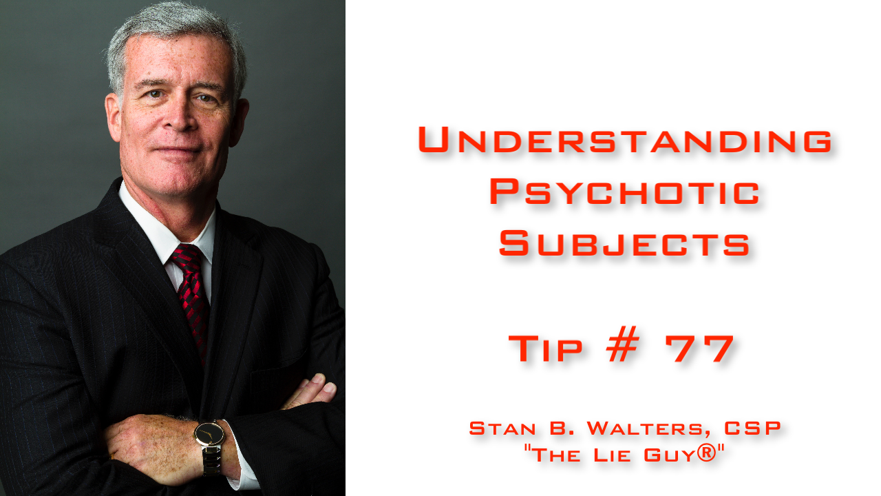 Interview and Interrogation Techniques Tip 77