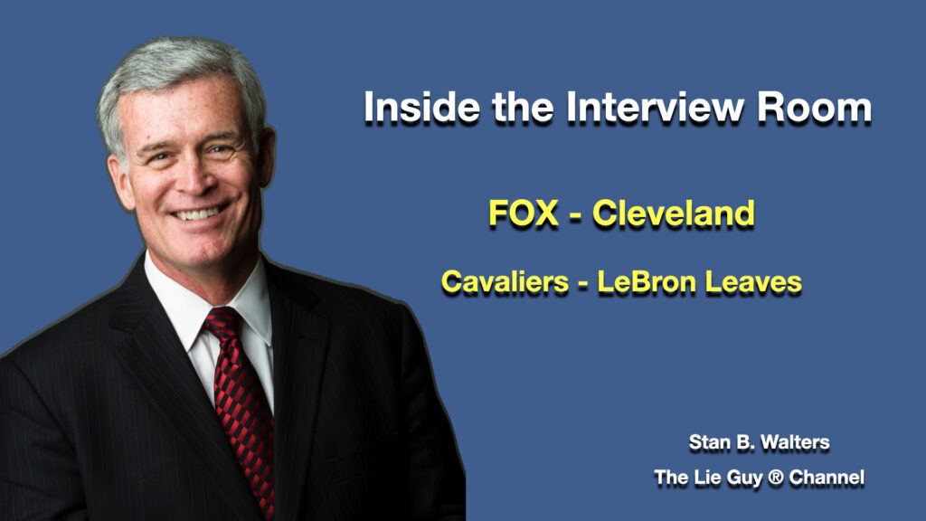 Inside the interview room LeBron James Leaves Cavaliers The Lie Guy