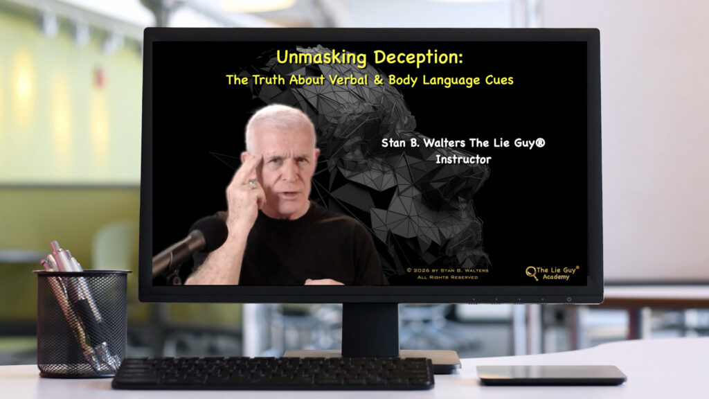 Live virtual interview and interrogation training taught by Stan B. Walters