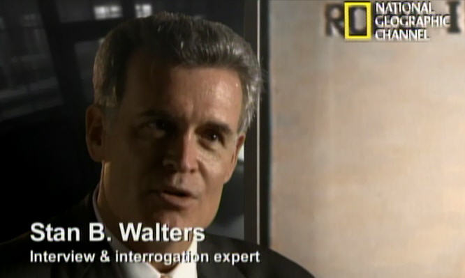 Stan B. Walters appearing on National Geographic as an interview and interrogation expert