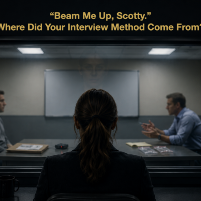 “Beam Me Up, Scotty”: Where Did Your Interview Method Come From?